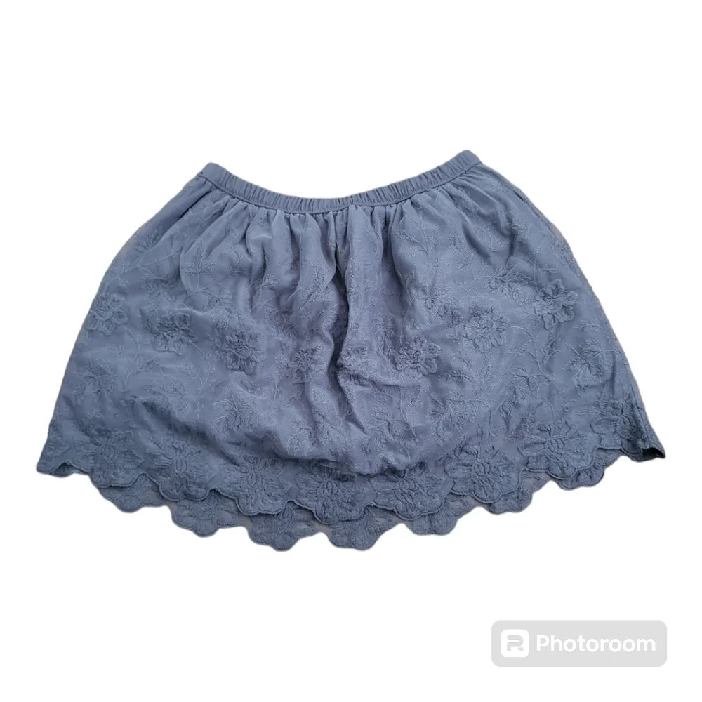 Abercrombie & Fitch kids lace layers skirt